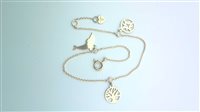 Bracelet Lux Gioielli Woman in Yellow Gold Diamante 0.03 Ct BR3138^3CIDG LUX CORAL SRL - BR3138^3CIDG LUX CORAL SRL